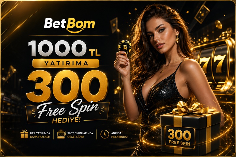 1000 TL Yatır 300 Free Spin Hediye !